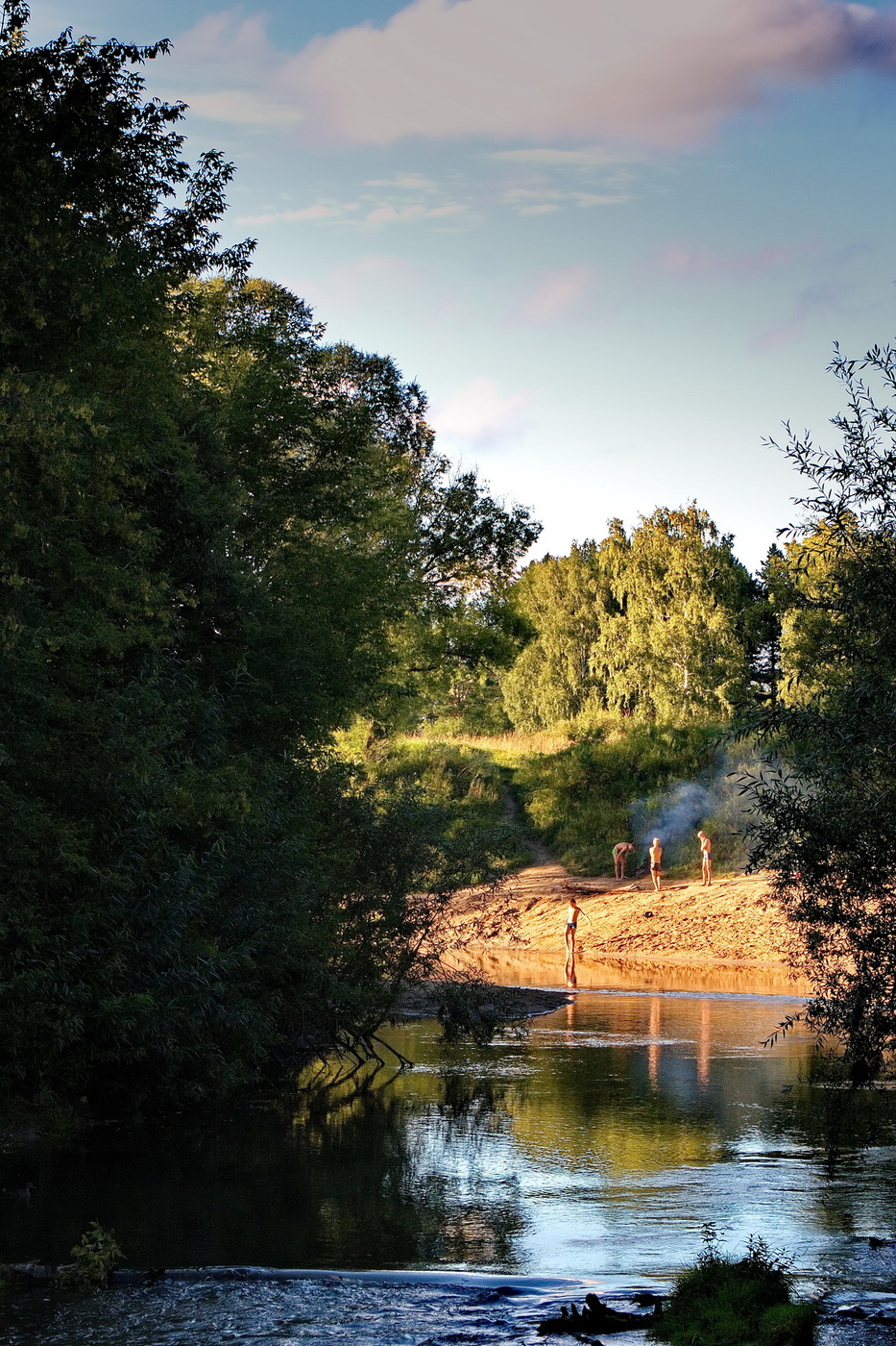 Тёплый август.