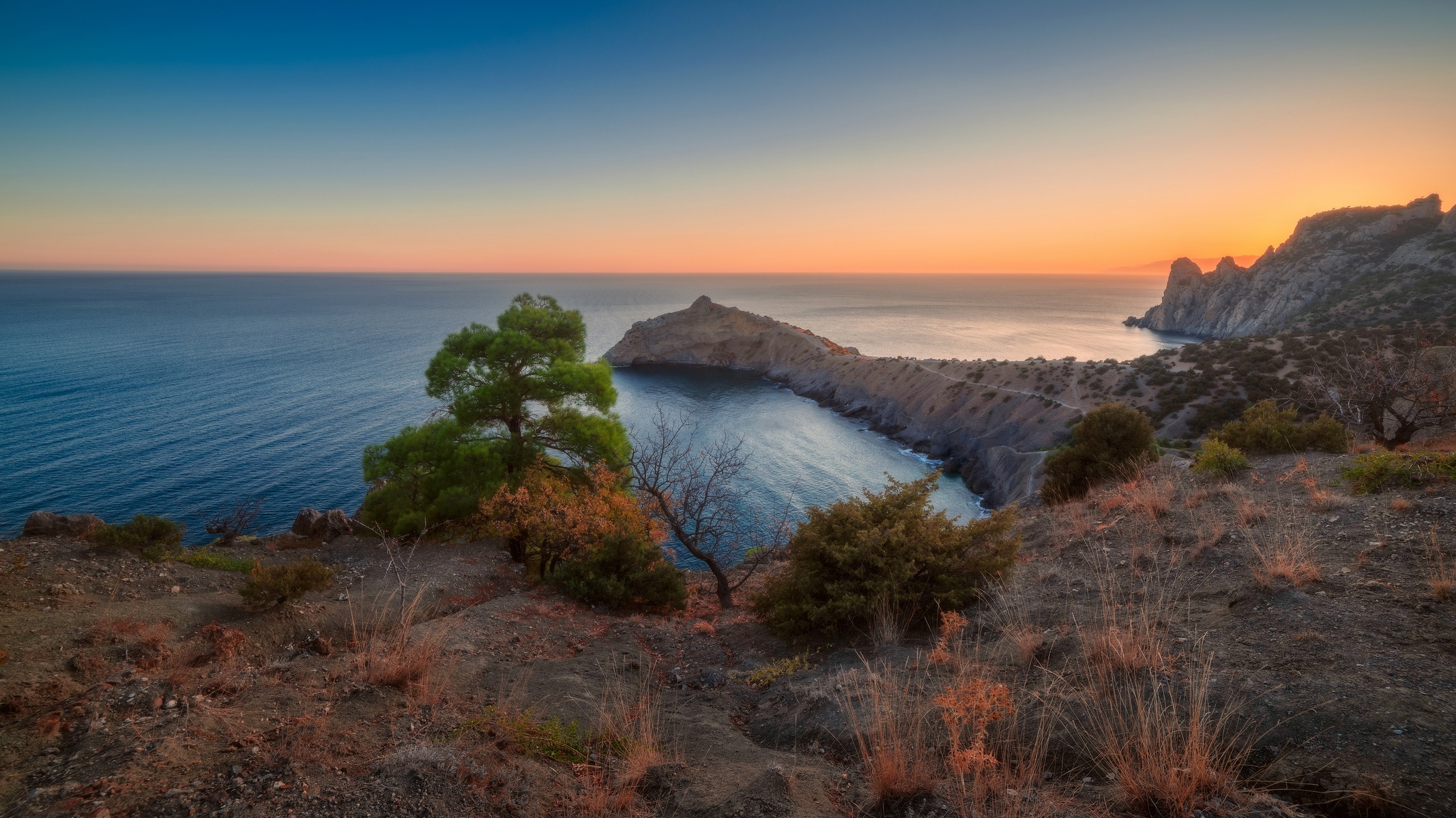 Вечер у мыса Капчик