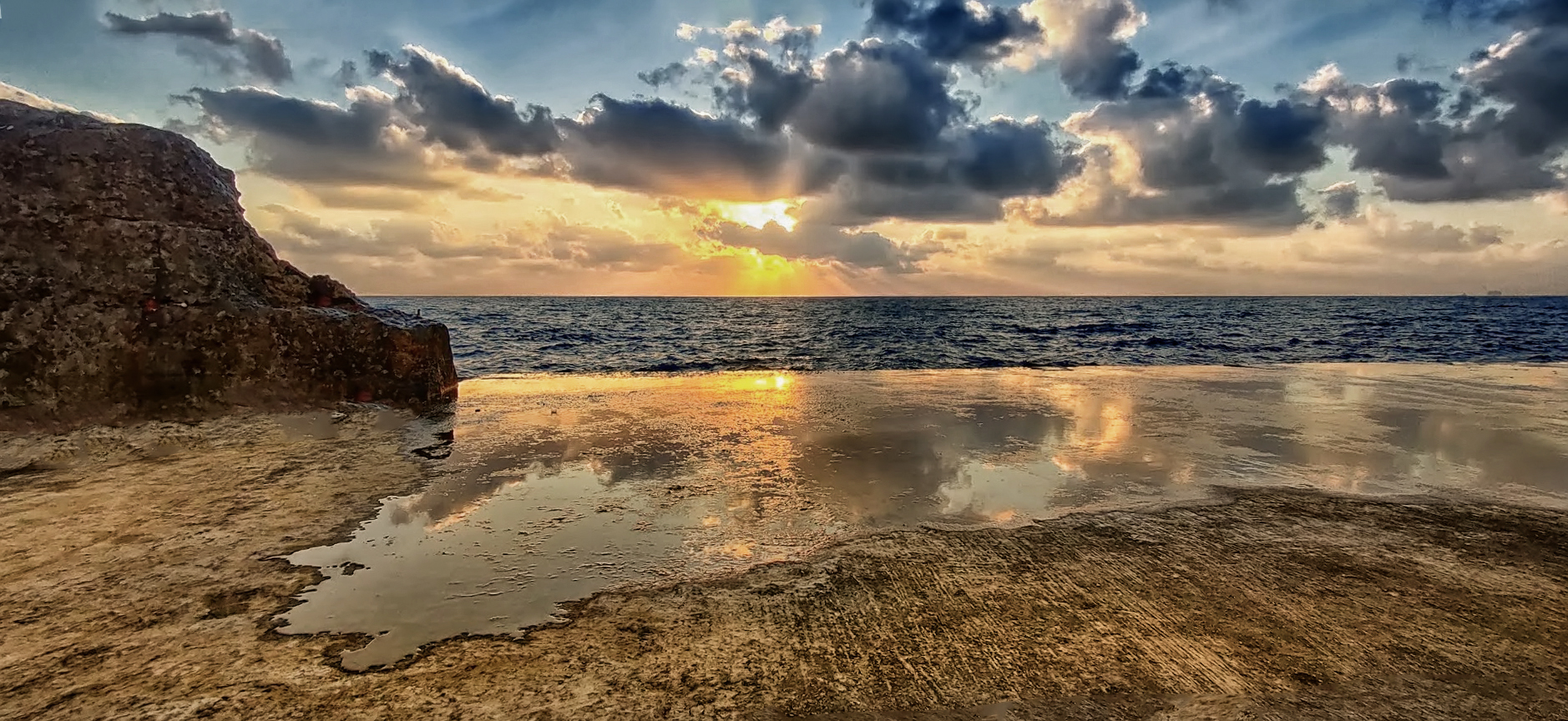 Средиземноморский закат!