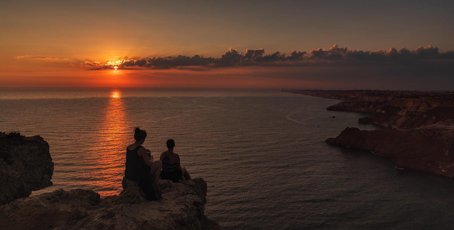 закат на Фиоленте