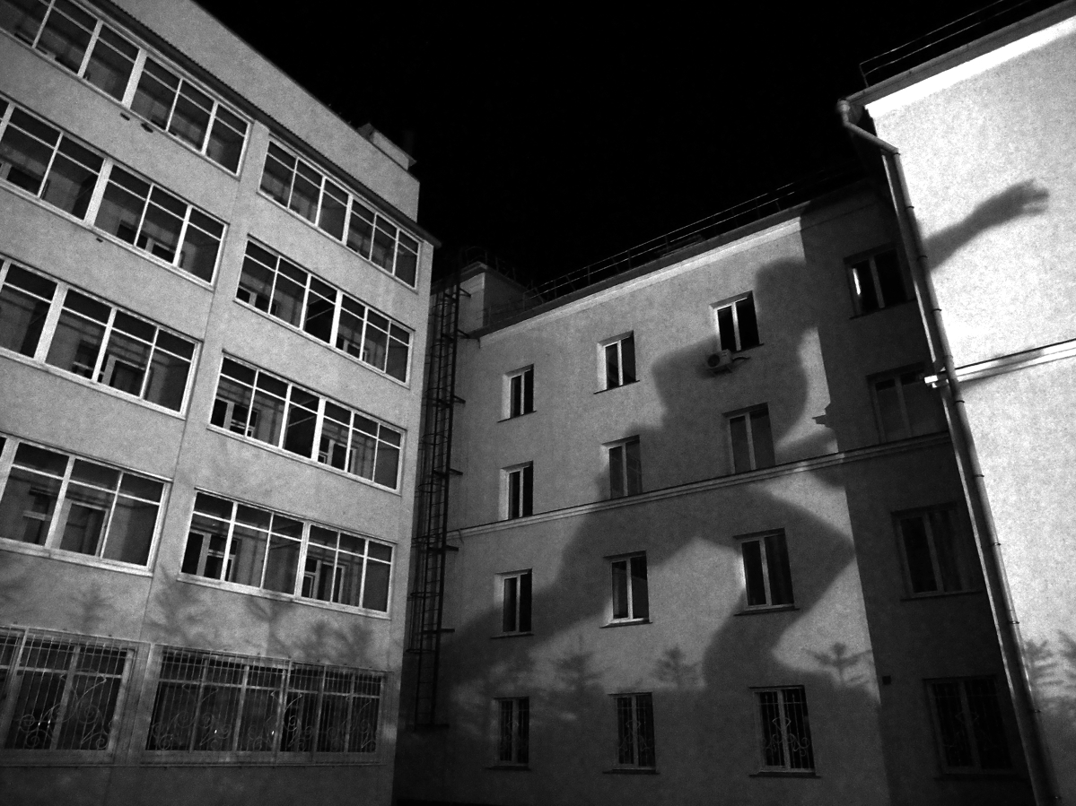 бой с тенью