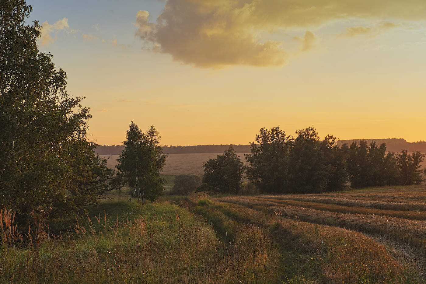 Минорный закат августа