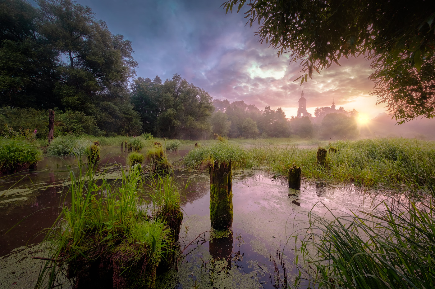 Когда-то мост был здесь