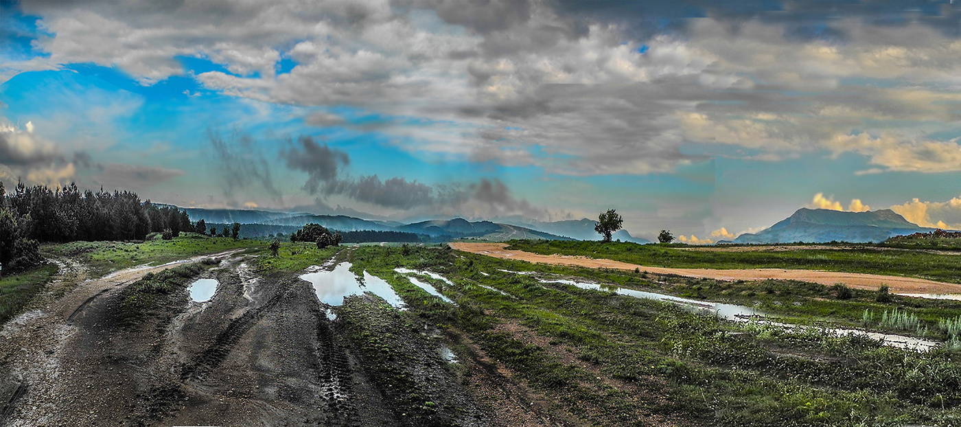 Панорама дождя