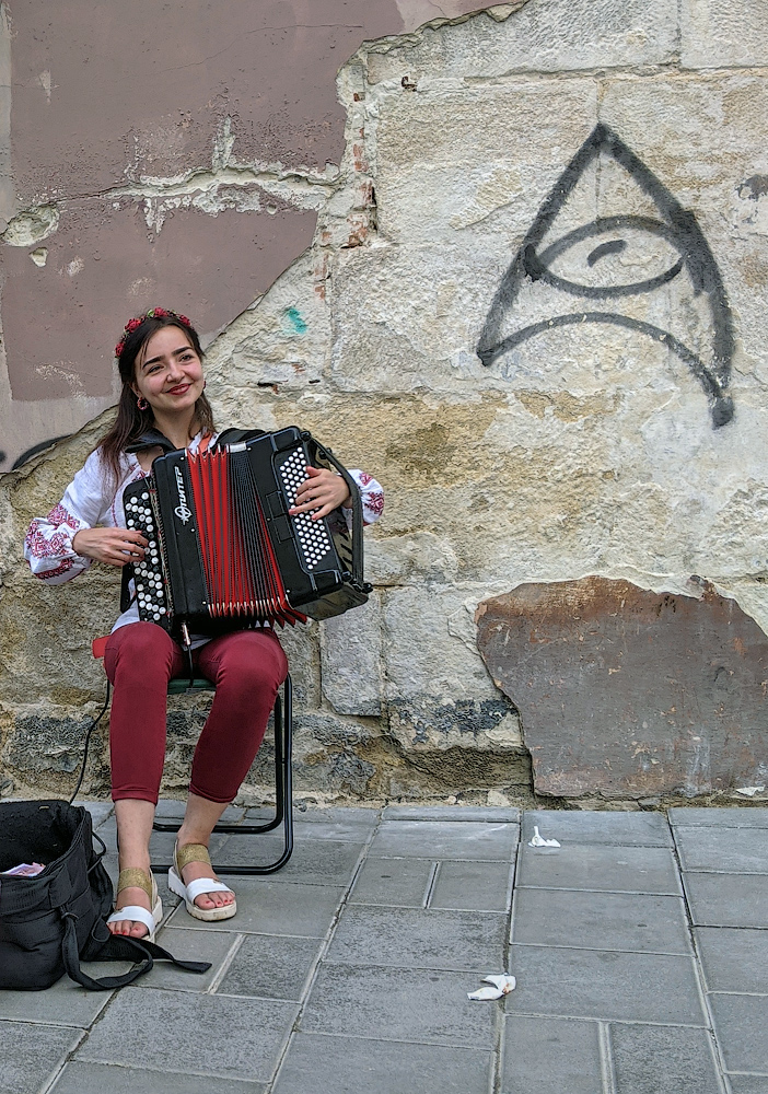 Музыканты на улицах города