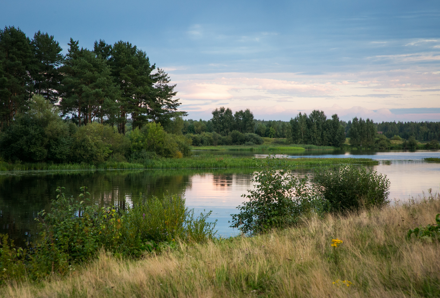 Речной пейзаж