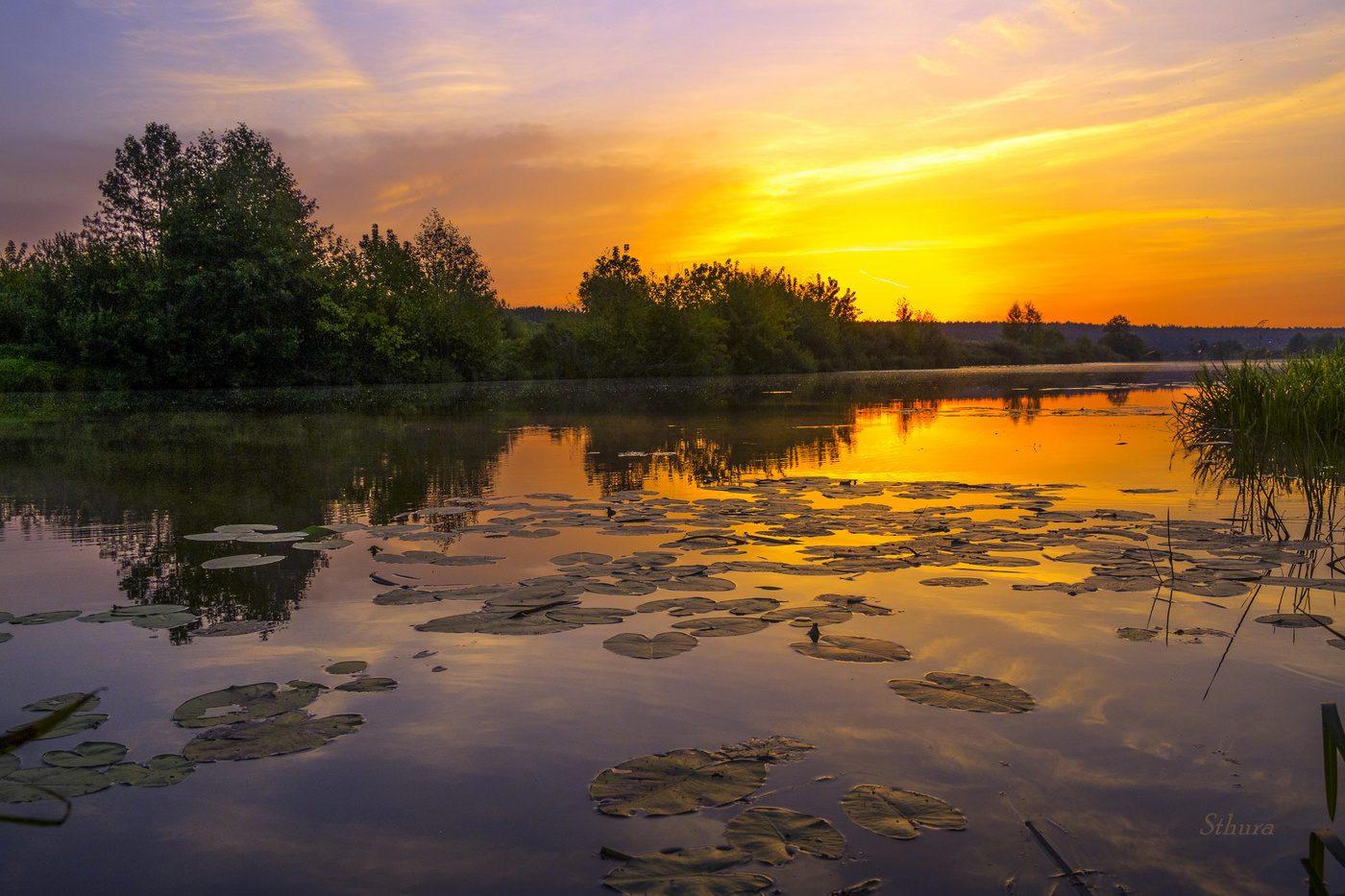 Первое утро осени.