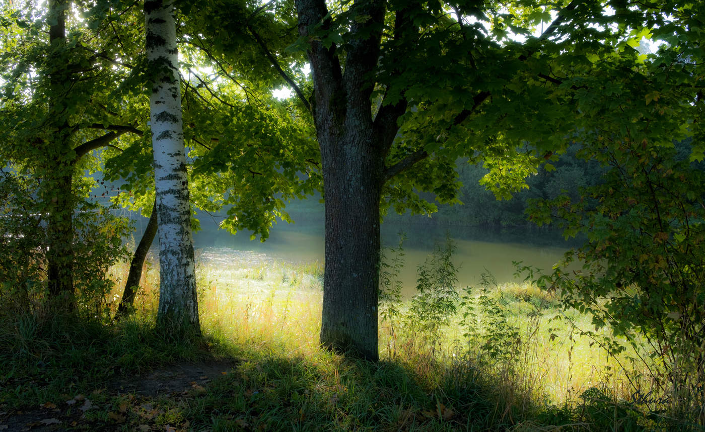 У реки Вазуза.