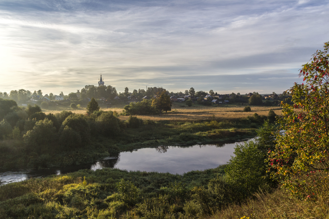 Утро в Горицах