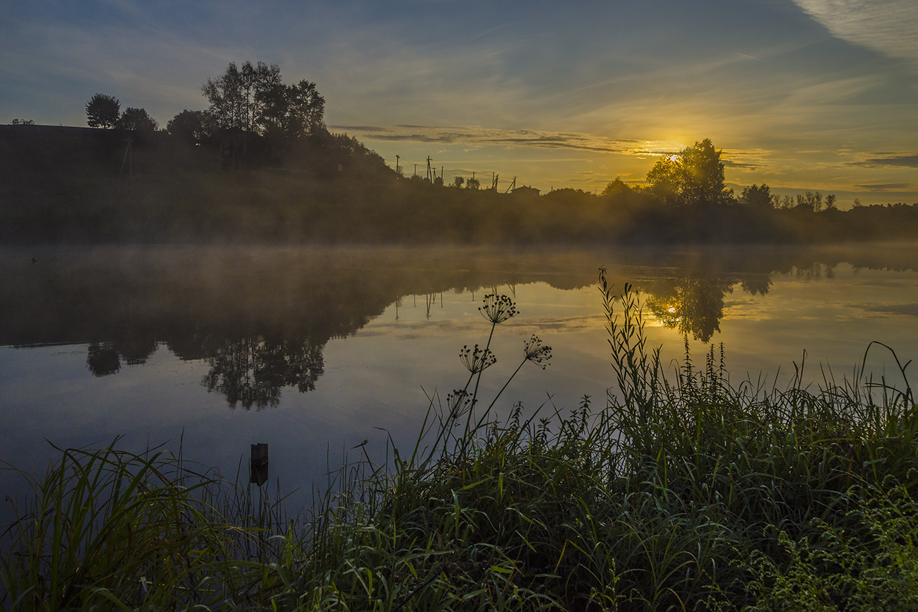 Зеркало сонных берегов