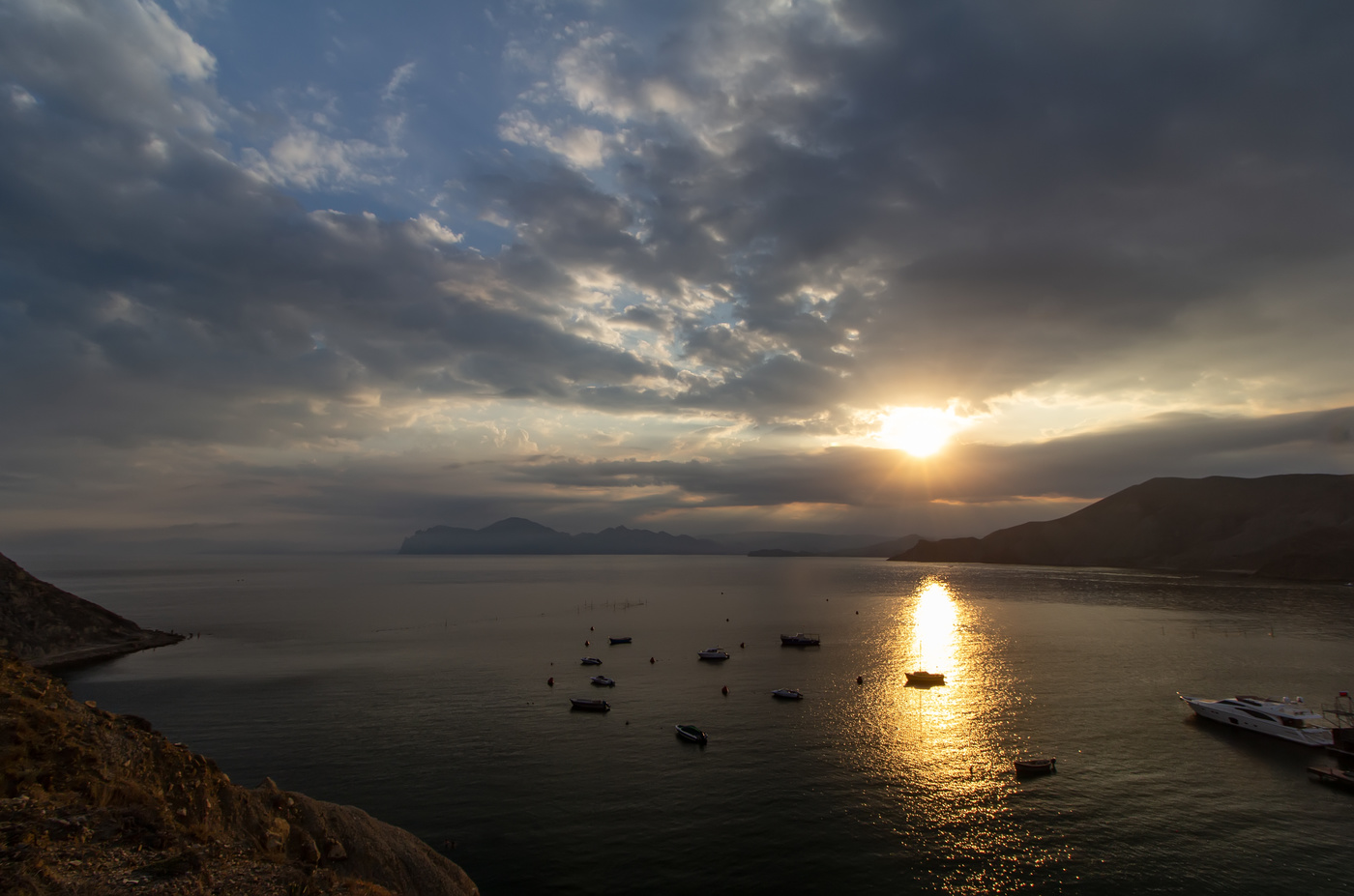 Был теплый вечер...