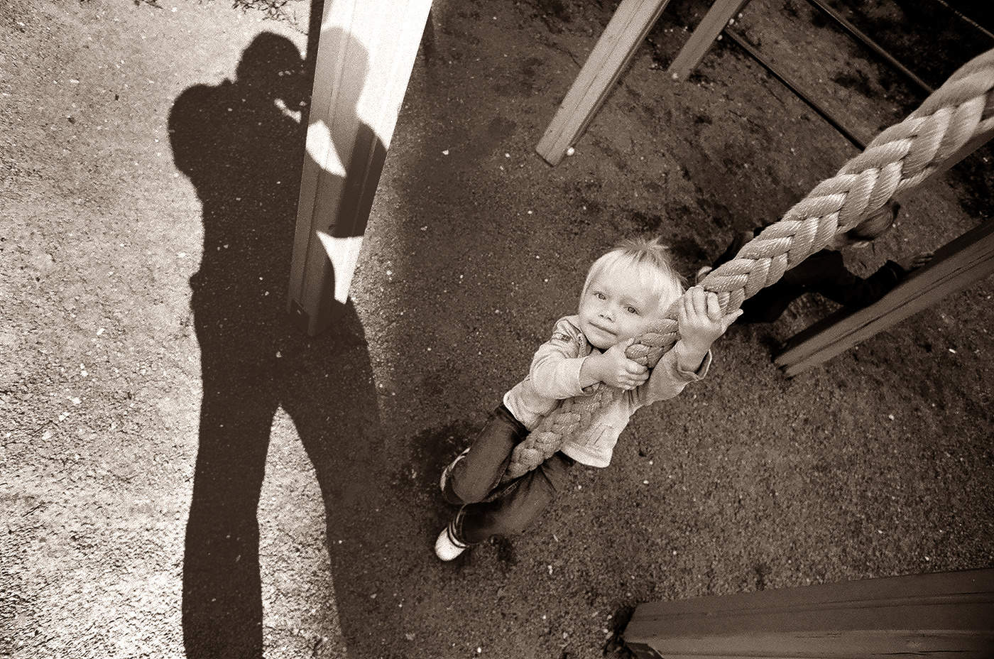 на площадке