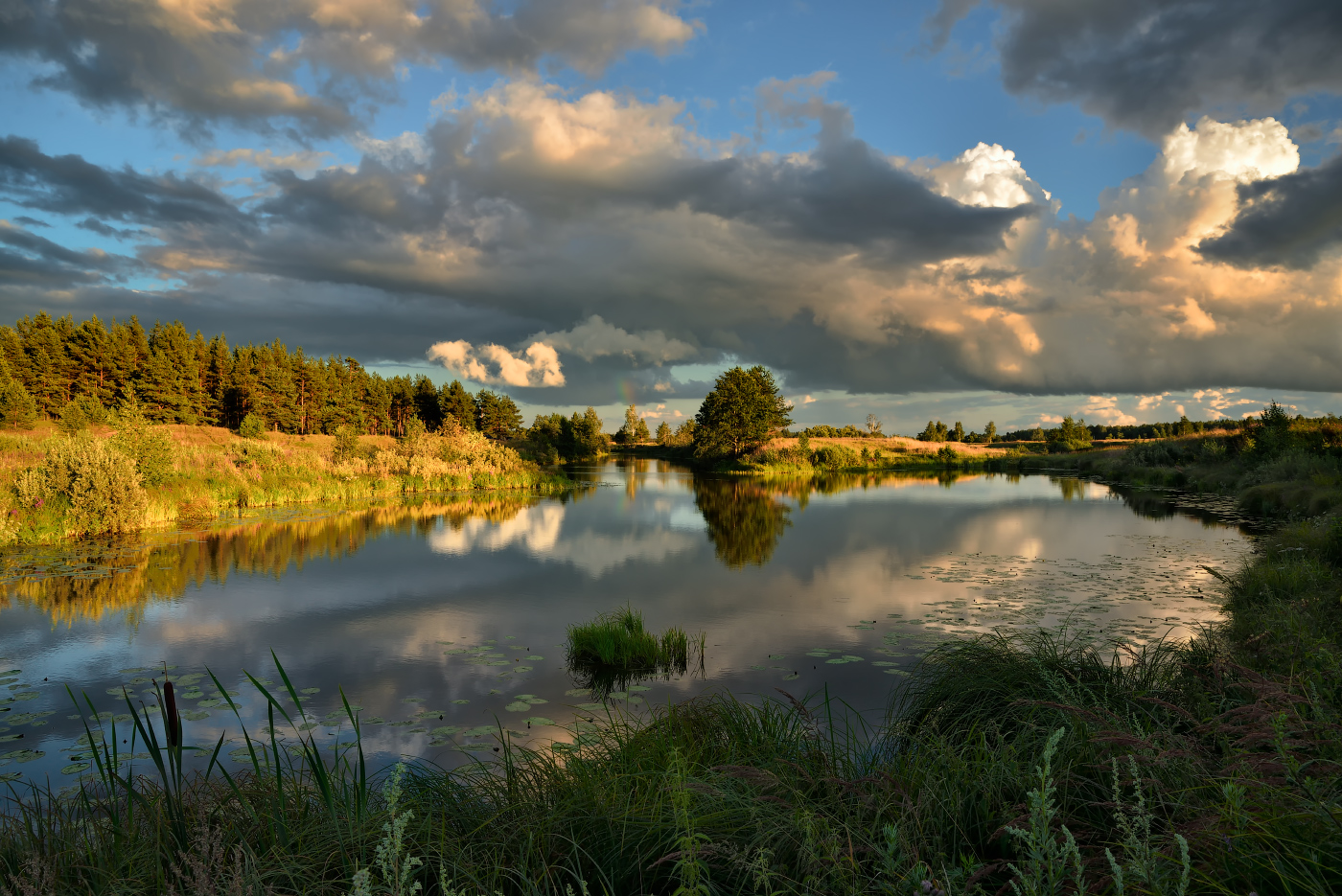 летним вечером