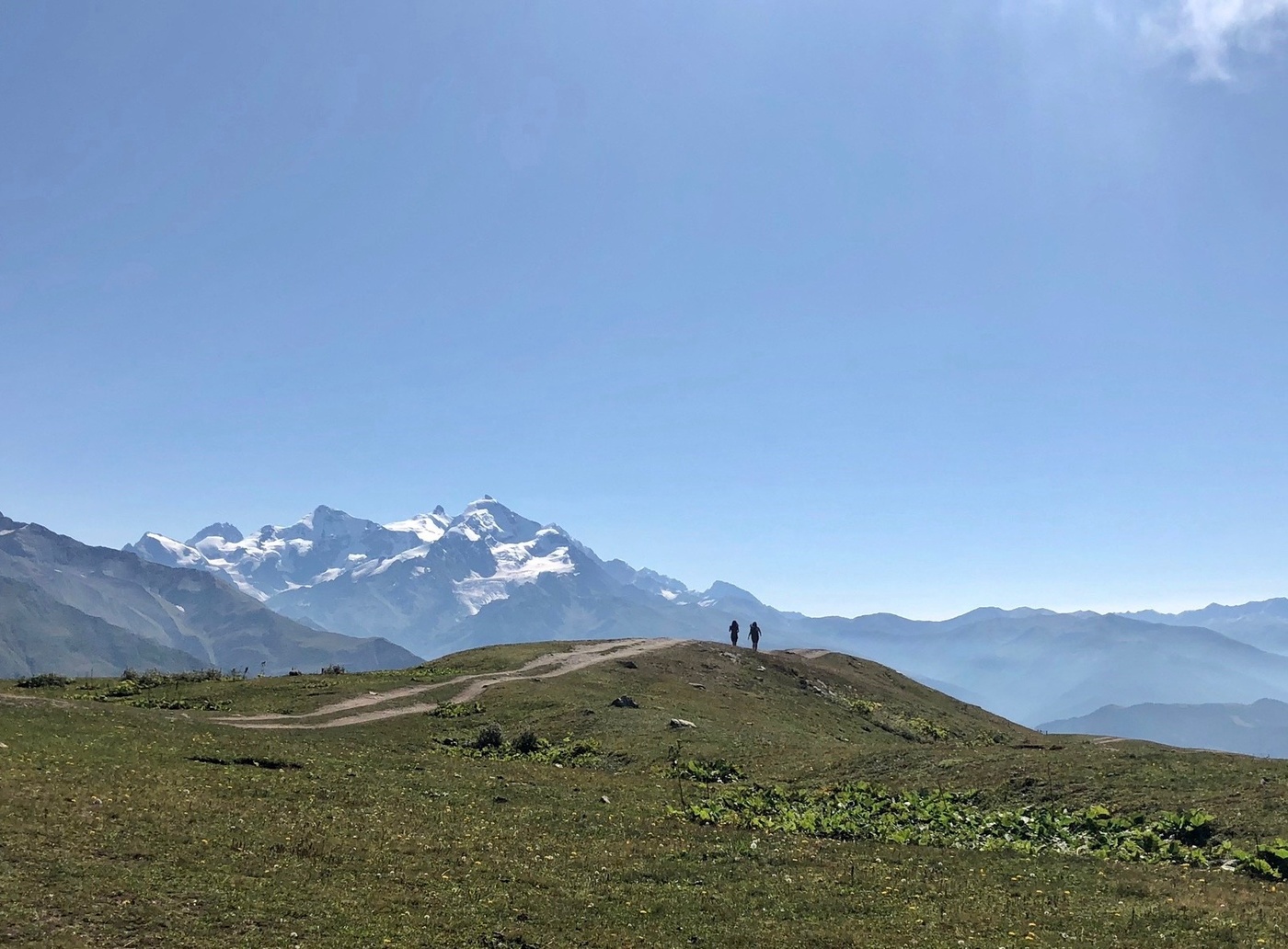 В горах Сванетии