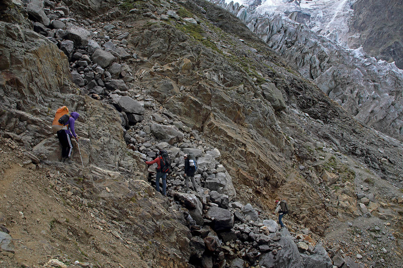 На горной тропе