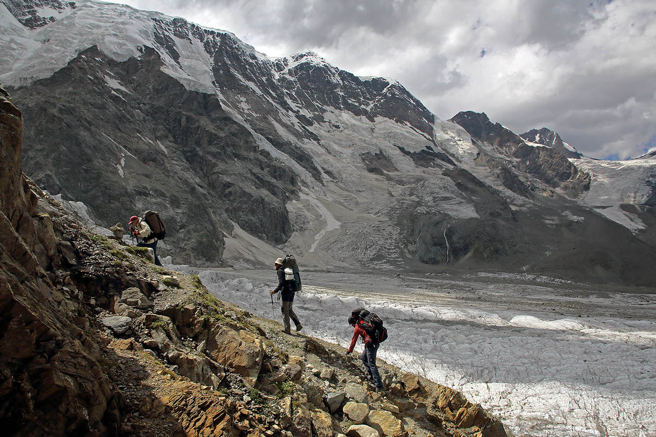 На горной тропе