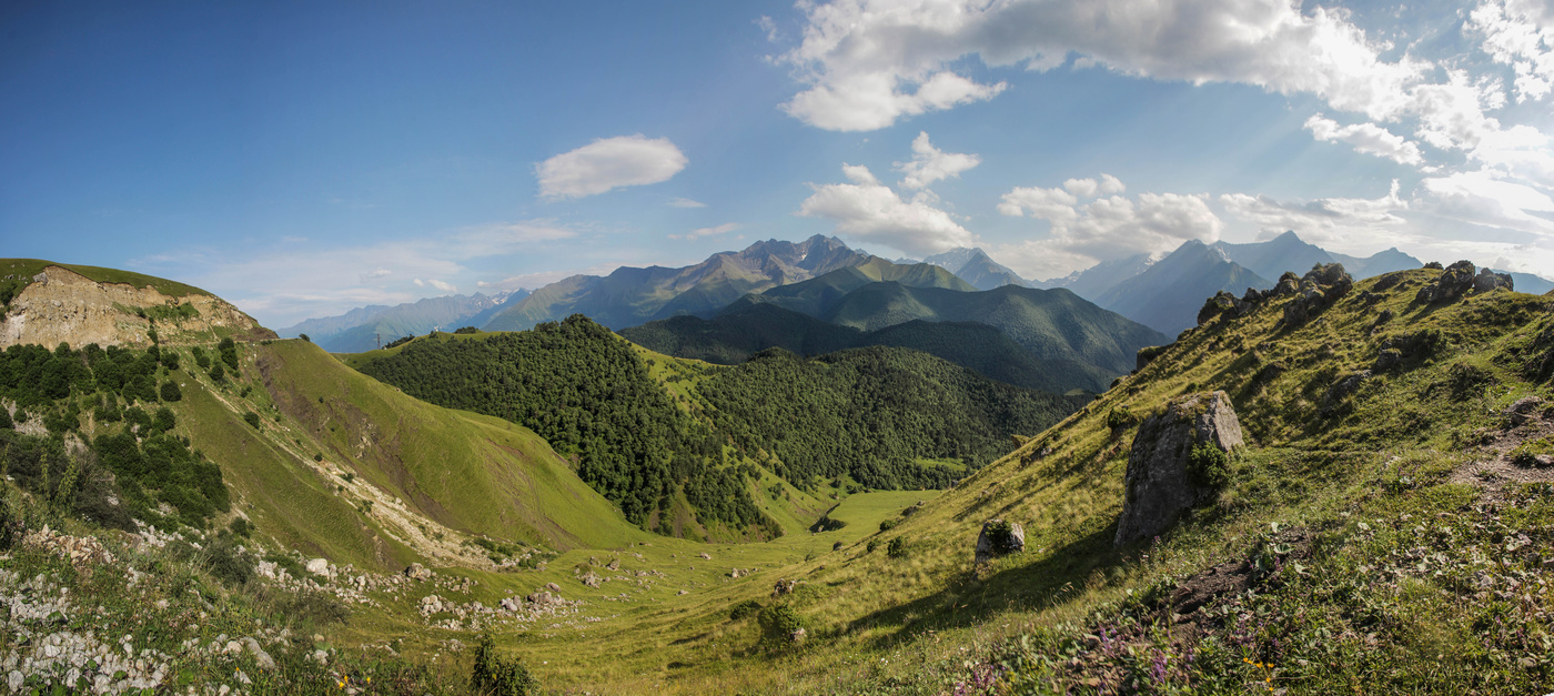 На перевале