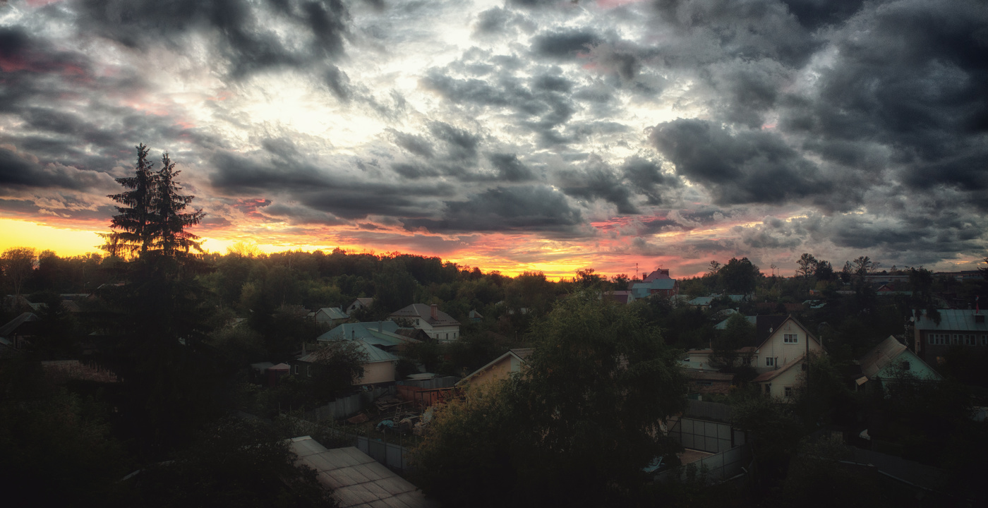 Марсианский закат.