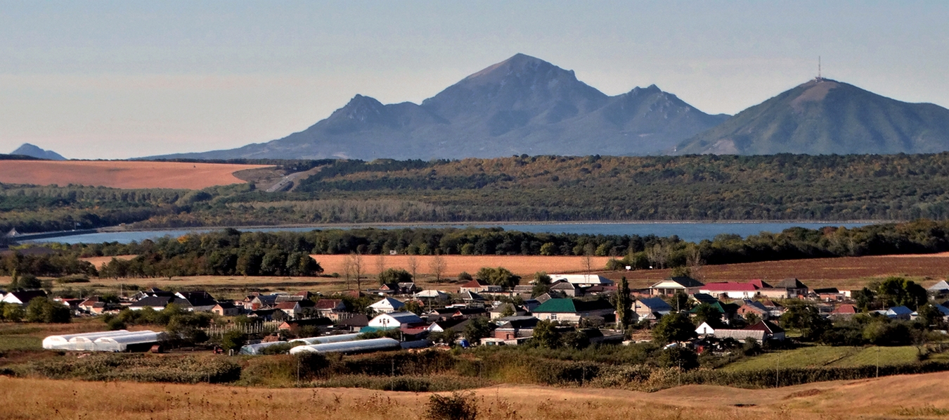 Вид на пять гор - Пятигорск