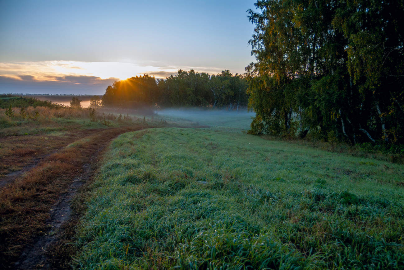 Утро.Лето-осень