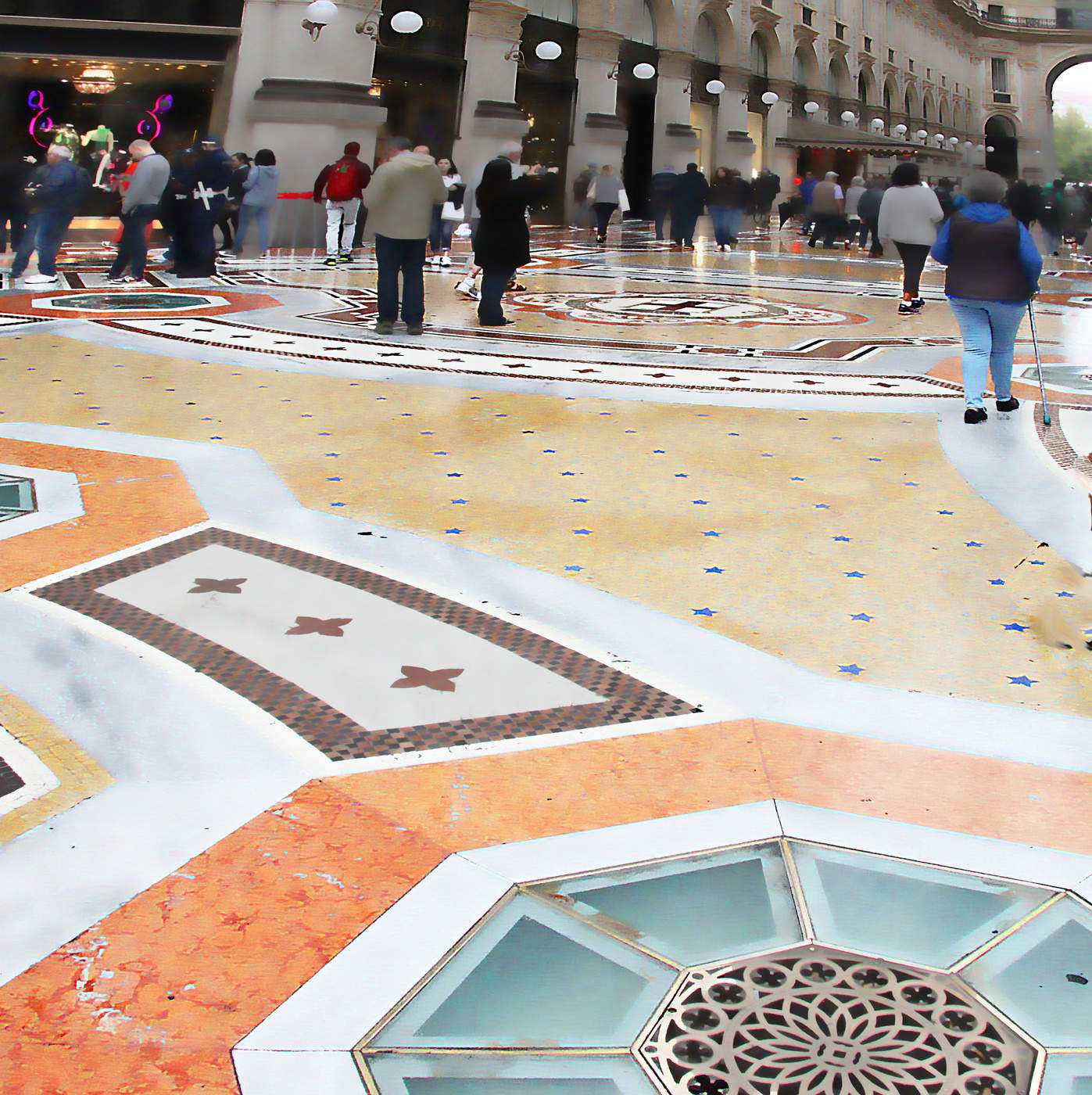 Простая Миланская улица