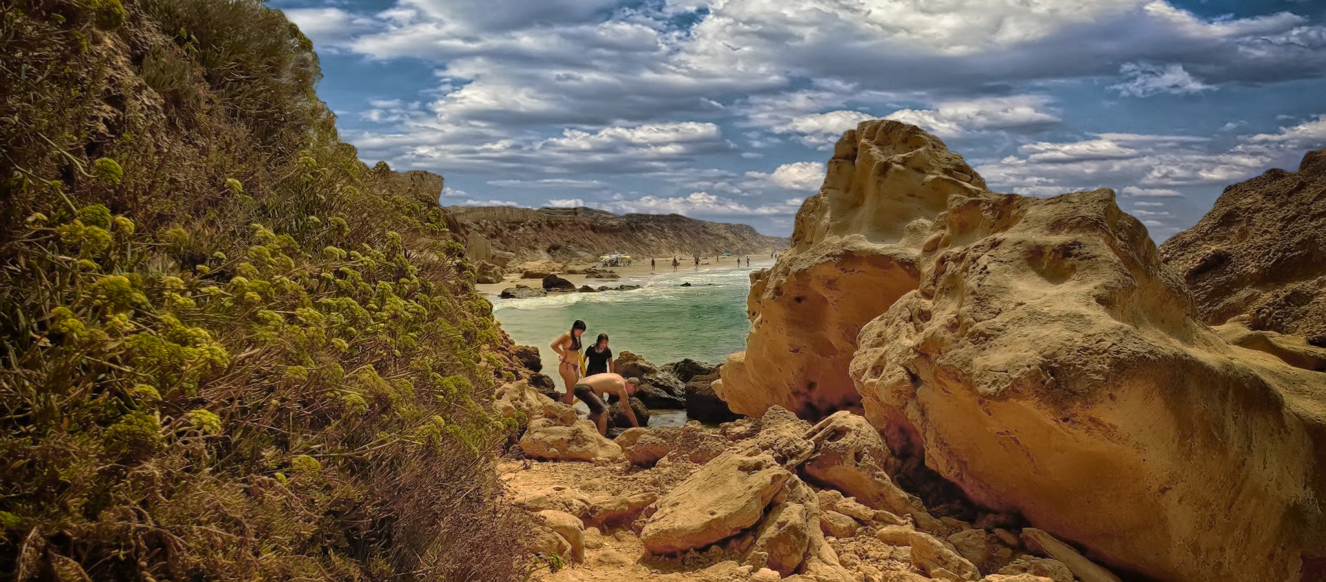 Пляжная зарисовочка