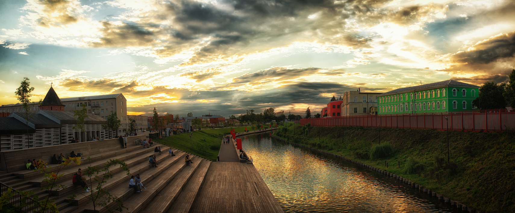 Золотой закат