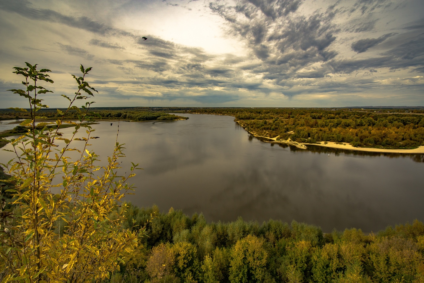 Хмурый день.