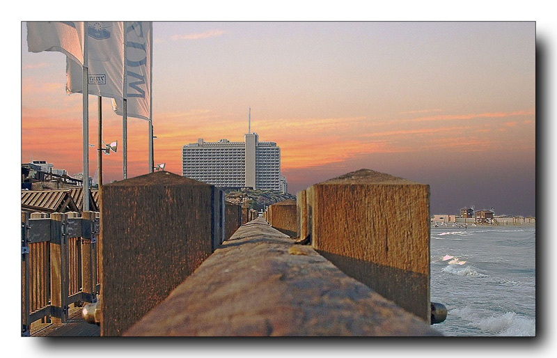 Мост. Море. Май.