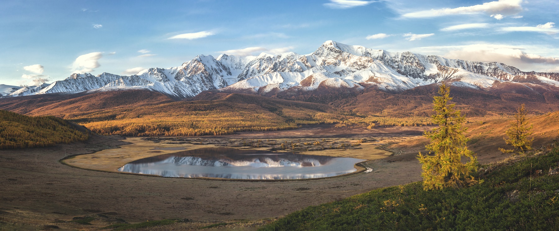 Встречая утро в горах...