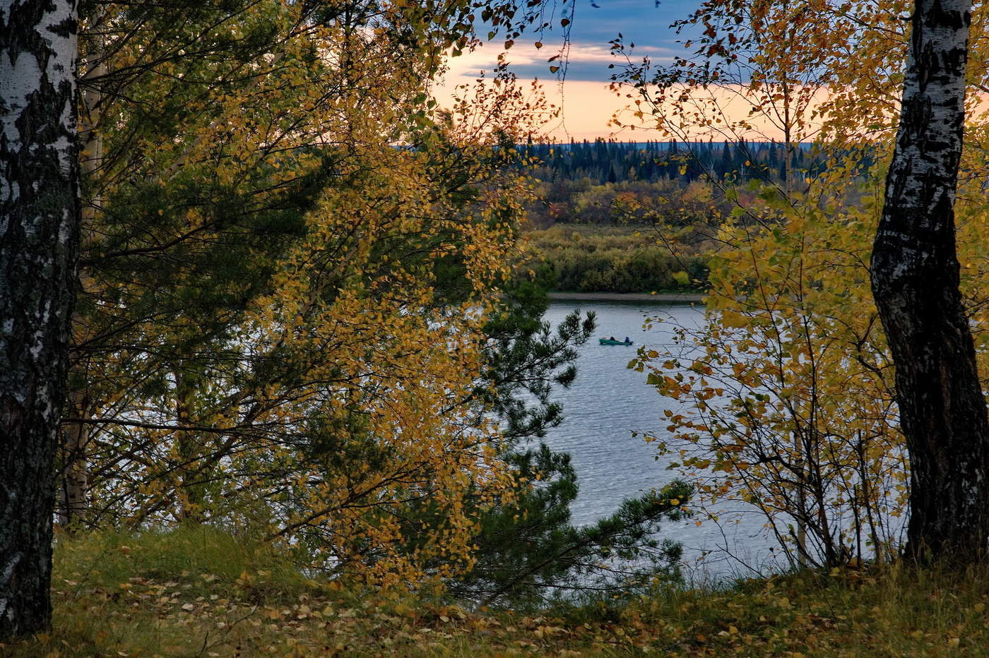 Осенний вечер.
