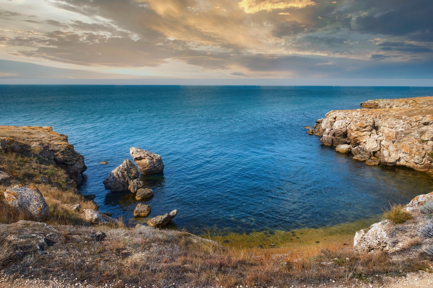 Уютные бухты Казантипа.