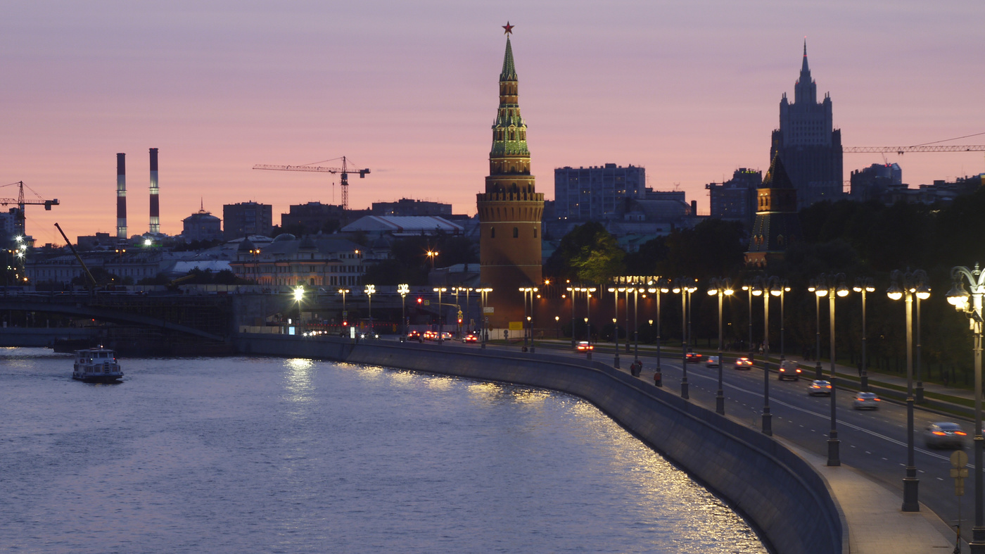 Закаты в Москве.