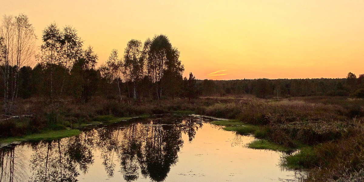 Осенний вечер в Полесье