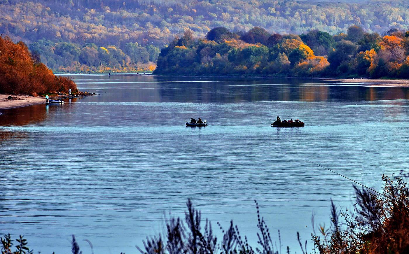 На Оке под Тарусой.