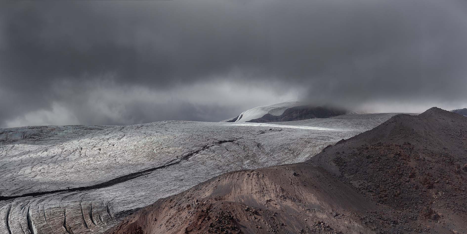 Ледники Эльбруса...