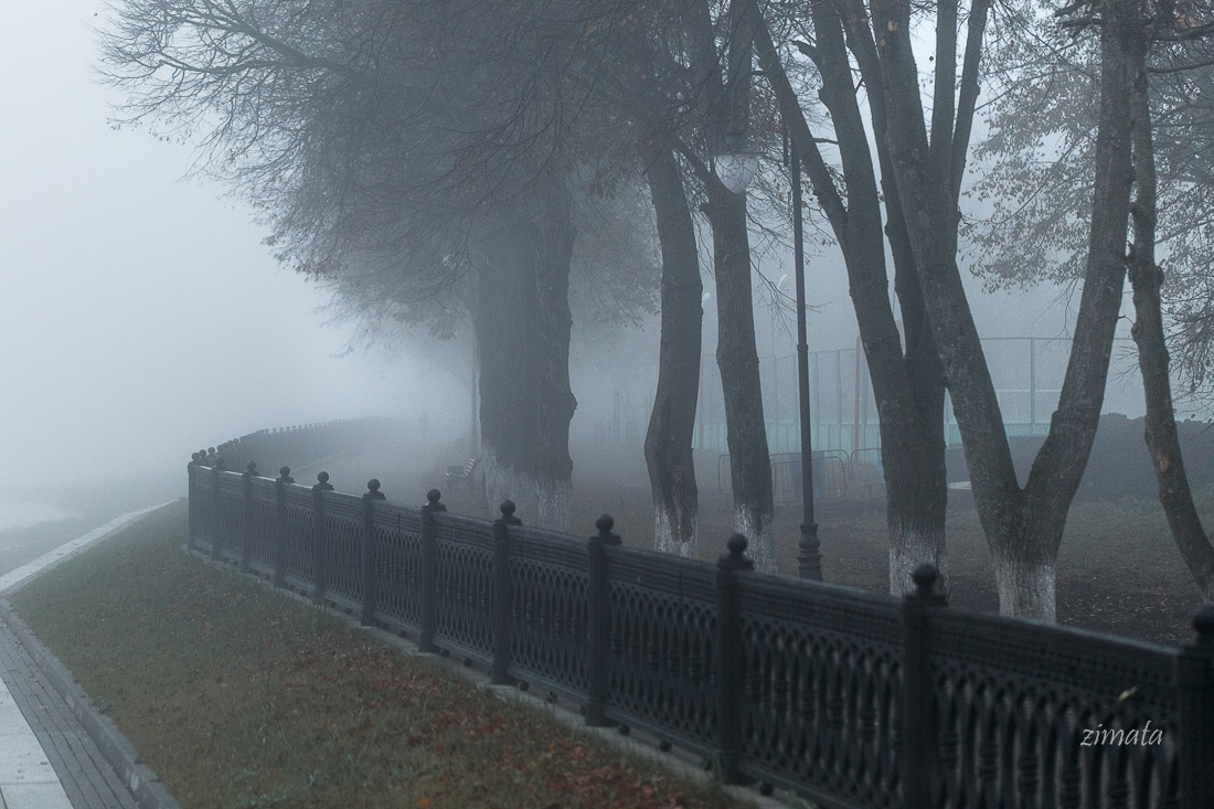 утро на набережной