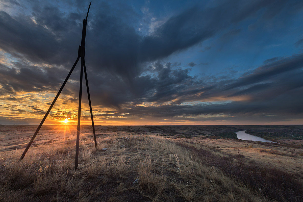 Вечер на горе Пирамидальной