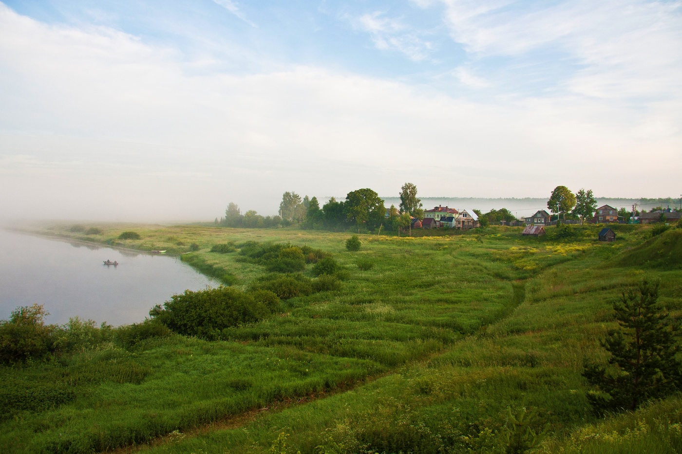 Утро в деревне...