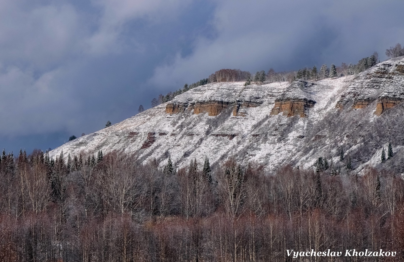 Первый снег в конце октября