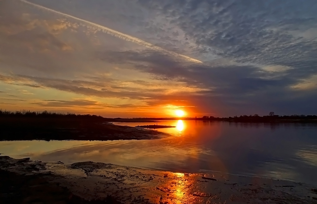 Обской закат