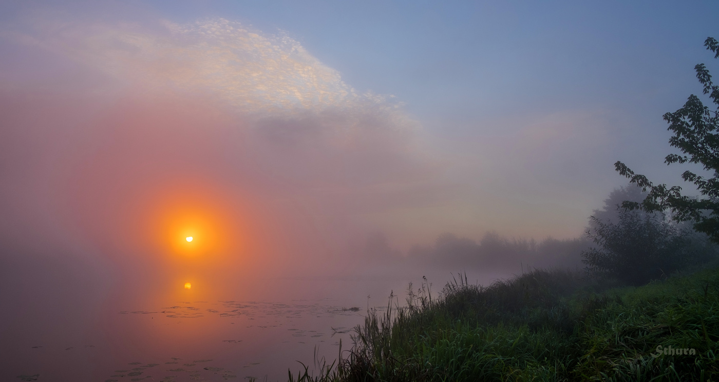 Рассвет. Сосновое.