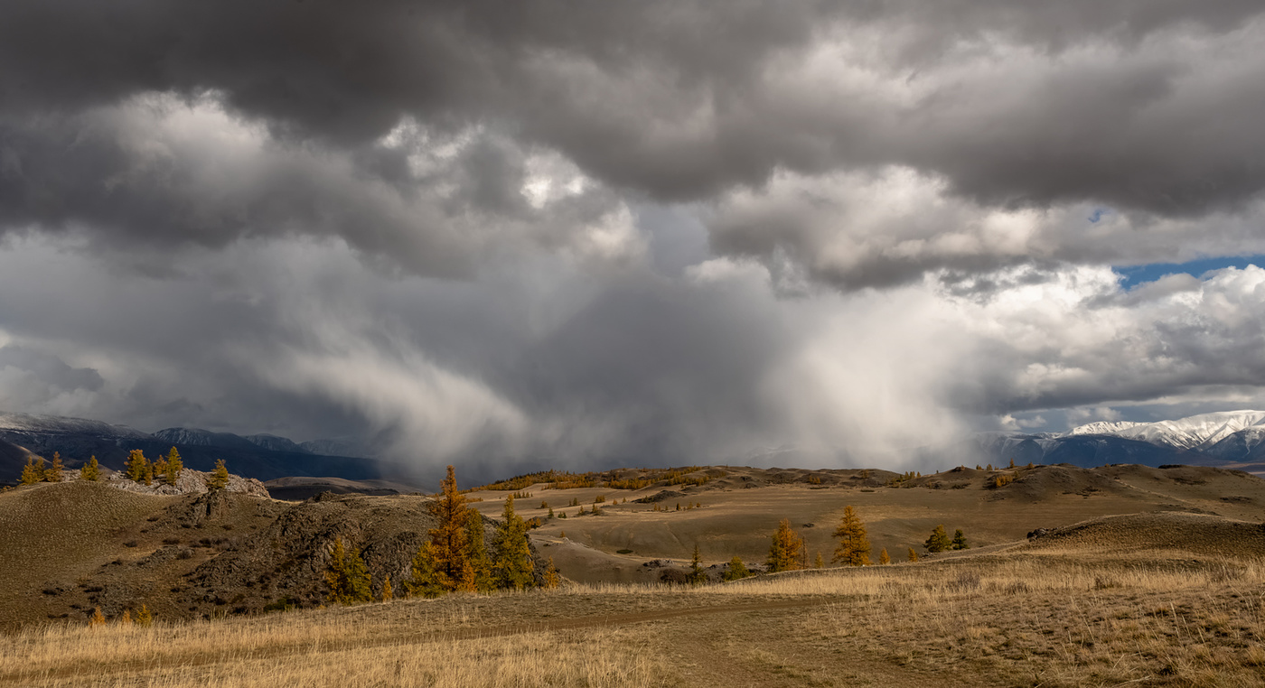 Снеговая туча.