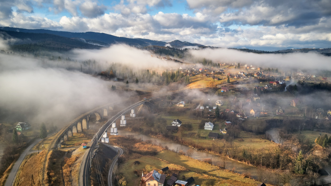 Ноябрь. Утро в Ворохте