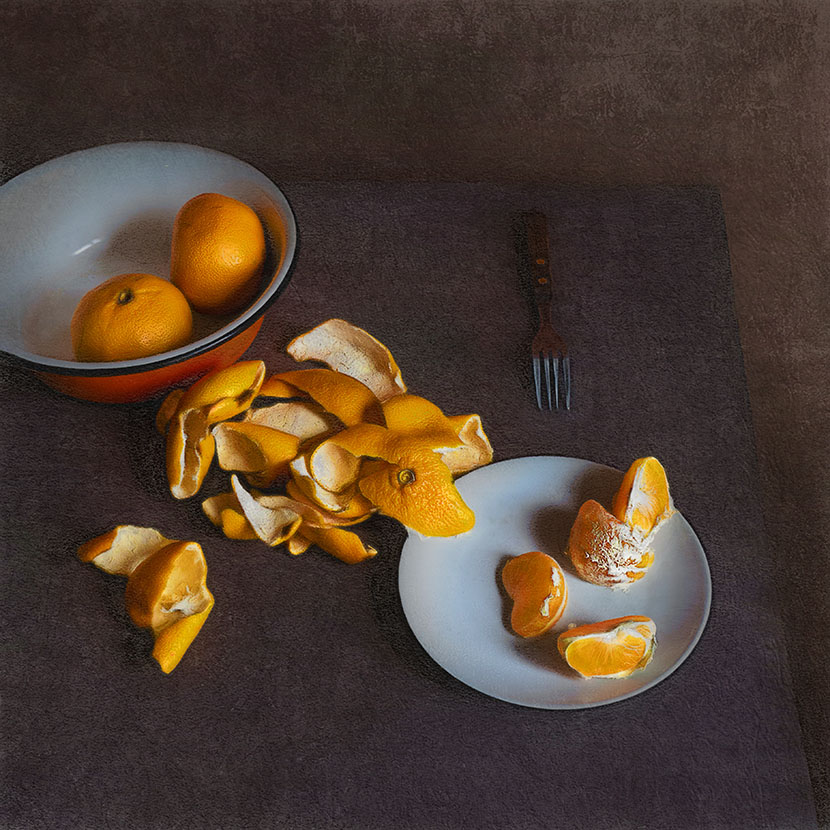 с любовью к мандаринам