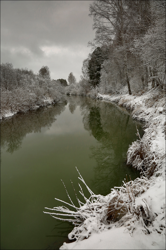 Первый снег...