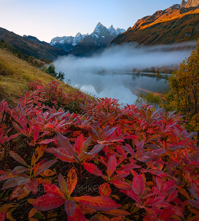 Осень на берегу Туманлы-Кёль