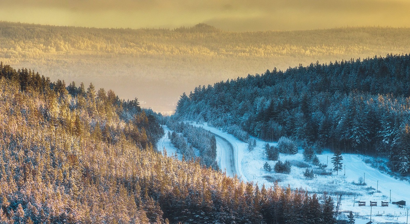 Зима на Южном Урале