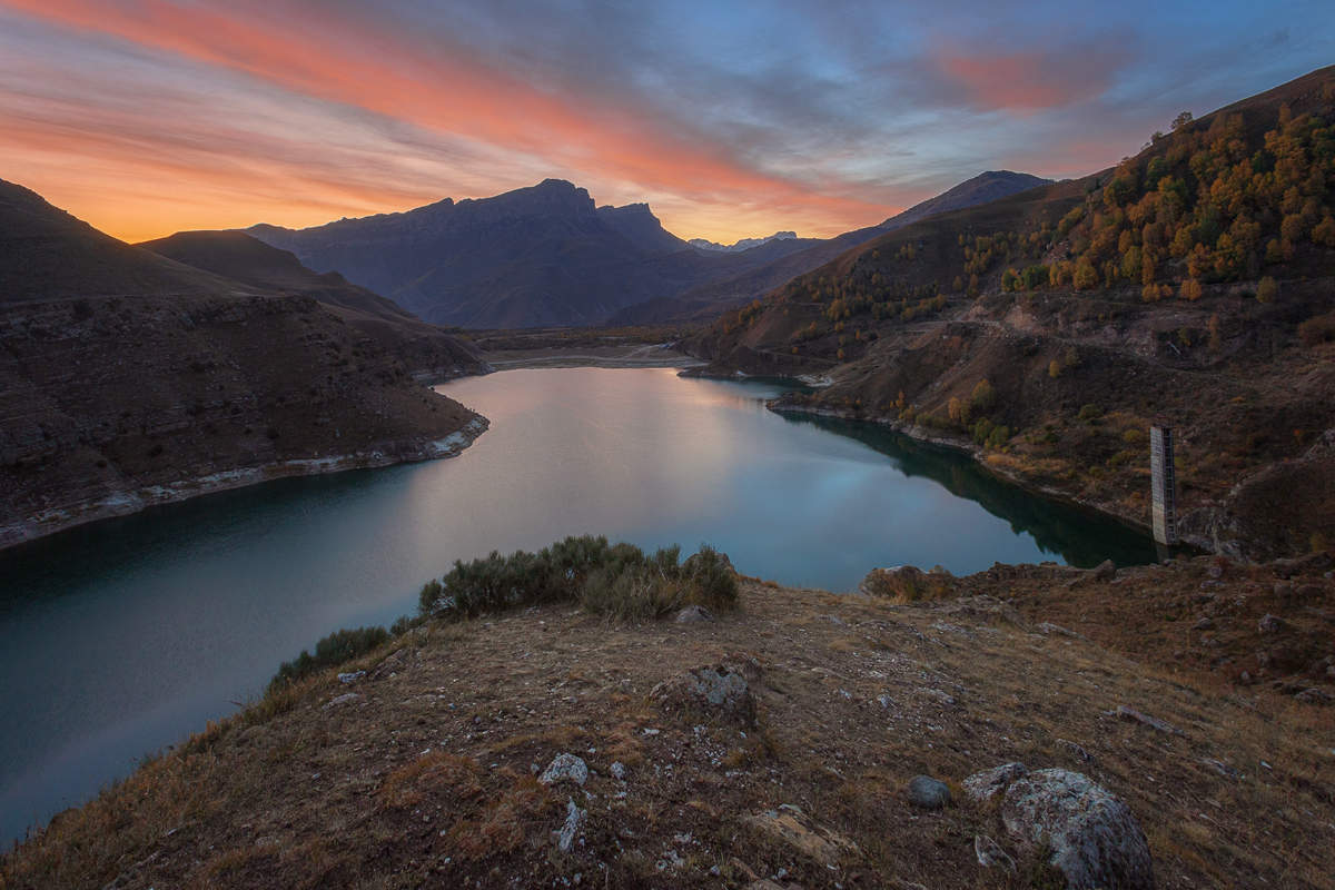 На рассвете..