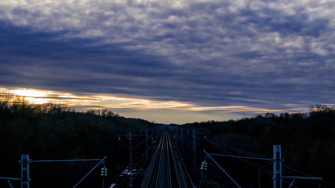 в закатную даль